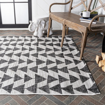 Andratx Modern Tribal Geometric Indoor/outdoor Area Rug